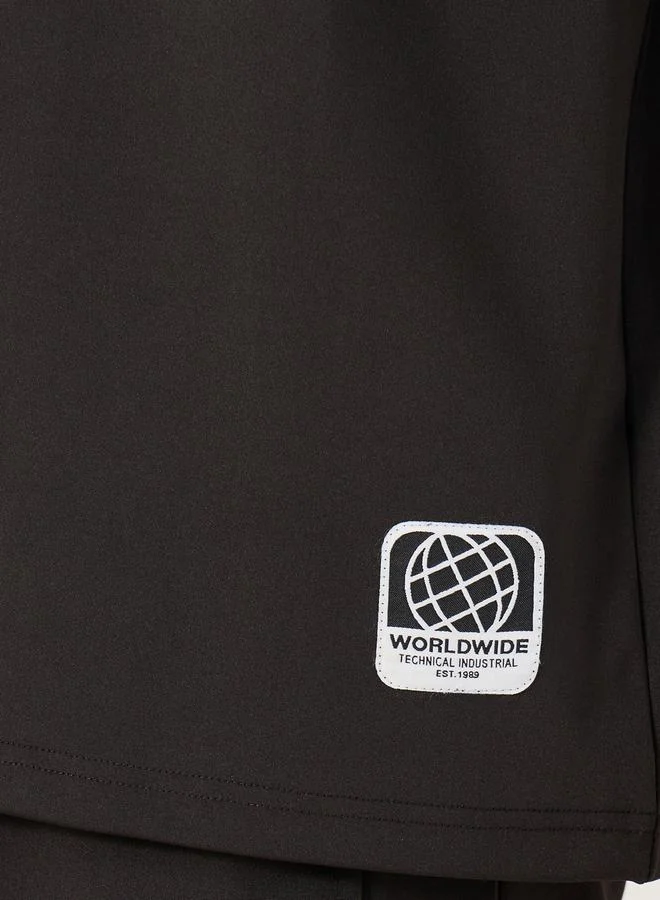Styli Oversized Scuba Patch Detail T-Shirt