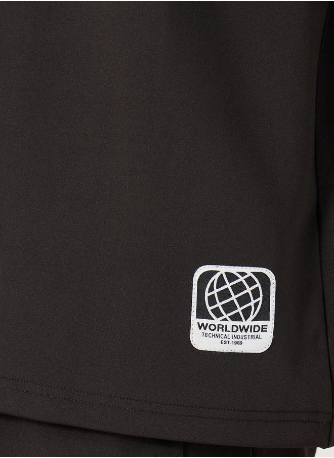 Styli Oversized Scuba Patch Detail T-Shirt  - Image 3