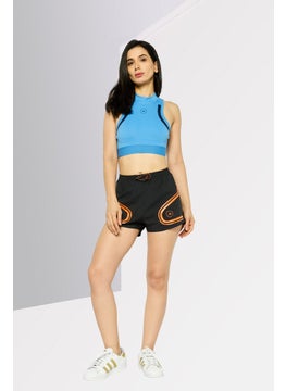adidas By Stella McCartney Women Sportswear Fit Sleeveless Training Sports Bra, Blue  - Image 2