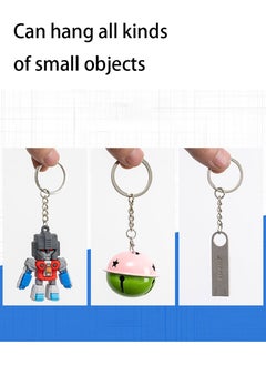 Generic 50-Pack Metal Key Rings, Split Rings for DIY Keychains, Durable Key Holder Ring Accessories  - Image 4