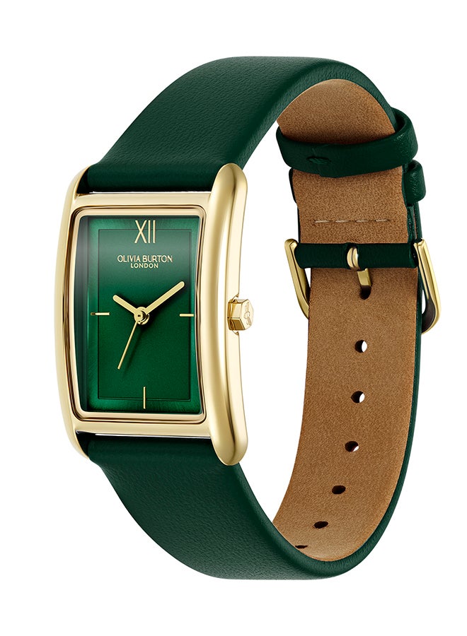 OLIVIA BURTON TANK ANALOG WOMEN'S FOREST GREEN CASE WATCH - 24000199 - Image 2