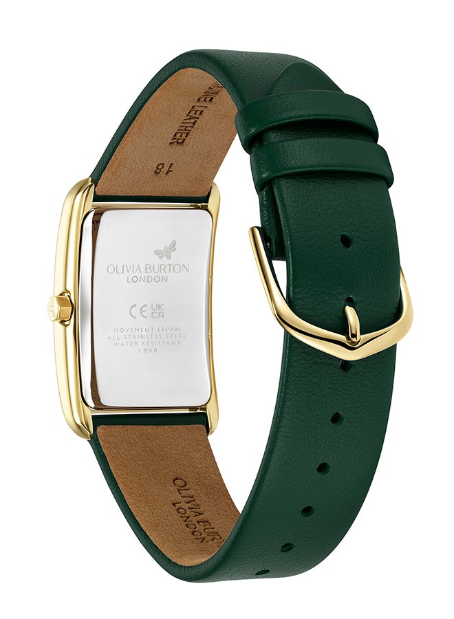 OLIVIA BURTON TANK ANALOG WOMEN'S FOREST GREEN CASE WATCH - 24000199 - Image 4