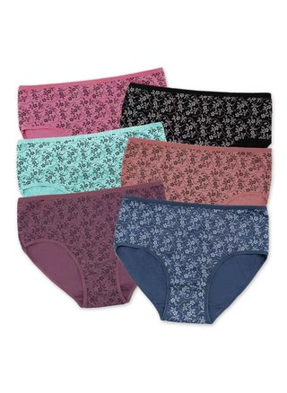 Zeemey 6 Pack Womens Underwear Cotton Sort Bikini Breathable Panties Low Rise Hipster Ladies Charming Cheeky Lingerie - pzsku/ZF821FB4399D2356BF969Z/45/_/1694327808/6fbf23c2-fa82-4ad9-b5da-7033ee226acb