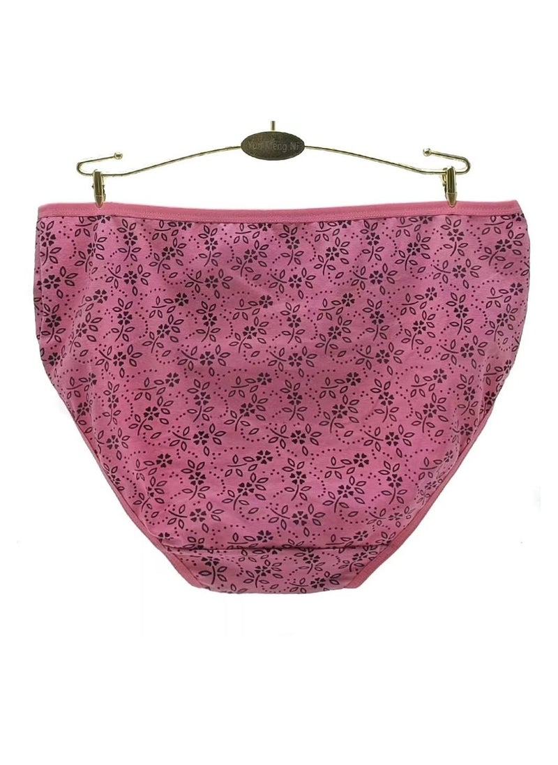 Zeemey 6 Pack Womens Underwear Cotton Sort Bikini Breathable Panties Low Rise Hipster Ladies Charming Cheeky Lingerie