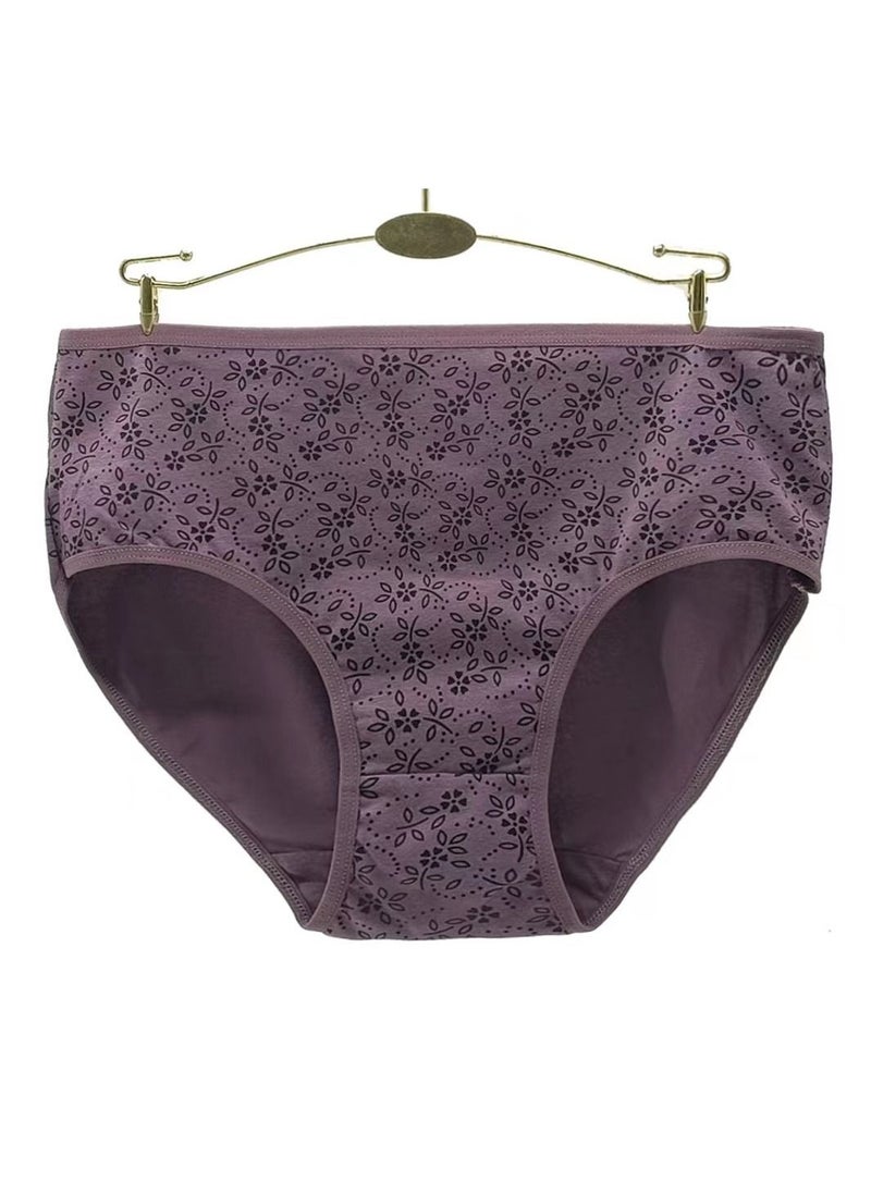 Zeemey 6 Pack Womens Underwear Cotton Sort Bikini Breathable Panties Low Rise Hipster Ladies Charming Cheeky Lingerie