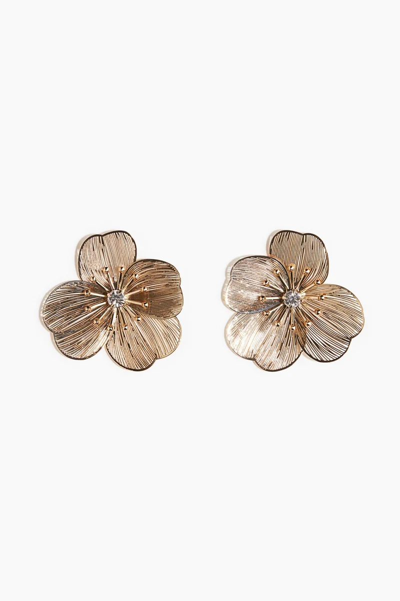 H&M Flower-shaped earrings
