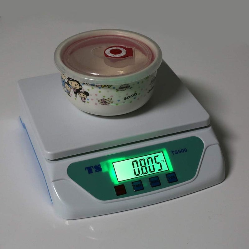 ميزان مطبخ إلكتروني 30 كجم مع شاشة LCD - Image 2