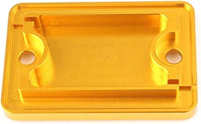 QASULER Motorcycle Brake Fluid Reservoir Cap - Gold - Image 5