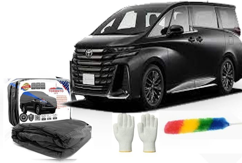 TORONTO Car Cover for Toyota Alphard MPV 2024–2025 – All-Weather, Waterproof, Dust & UV Resistant - Image 1