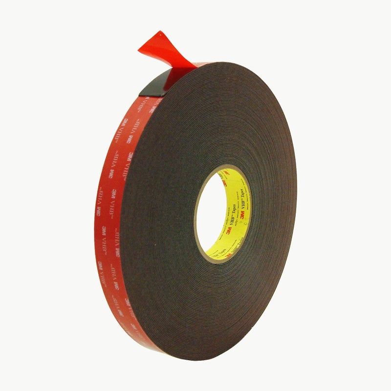 3M Scotch 5952 VHB Tape: 1/2 in. x 15 ft. (Black) - Image 2