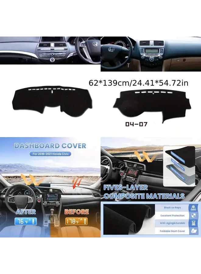 Light Shielding Dashboard Cover For 2016 2021 Models Color 08 13 - Image 2