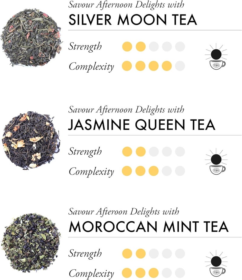 TWG Tea Empire Tea Selection Gift Set - 6 Exclusive Tea Blends with 30 Hand Sewn Cotton Tea Bags - Image 3