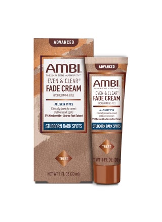Ambi Even & Clear Advanced Fade Cream, Hydroquinone-free, Hyperpigmentation Treatment, Stubborn Dark Spot Corrector, Results In As Little As 2-3 Weeks, Niacinamide, Licorice Root Extract, PHA, 1 Fl Oz - pzsku/ZF82293AE370F9EE54502Z/45/_/1741799066/852de7b1-6498-49ea-9e5d-626c2bec2dc0