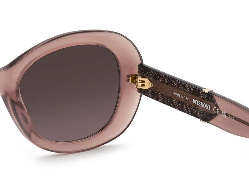 MISSONI Women Oval Sunglasses 53 MIS 0215/G/S - Image 3