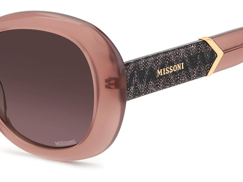 MISSONI Women Oval Sunglasses 53 MIS 0215/G/S - Image 5
