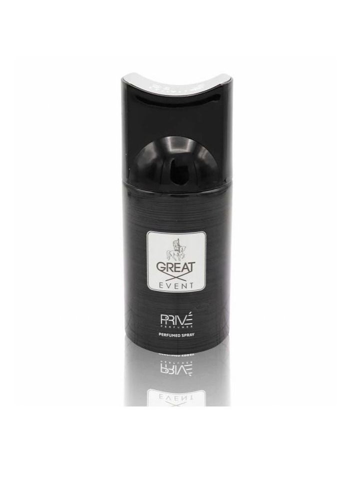 PRIVE Prive Great Event Deodorant Spray 250ml  - Image 1