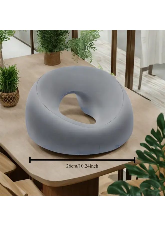 Grey Memory Foam Pillow For Neck Pain Relief Side Back Sleepers Washable - Image 4