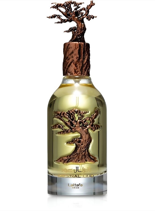 Lattafa عطر برايد إترنال عود للجنسين بخاخ أو دو بارفان، 3.4 أونصة / 100 مل - Image 1