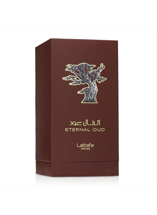 Lattafa عطر برايد إترنال عود للجنسين بخاخ أو دو بارفان، 3.4 أونصة / 100 مل - Image 5