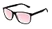 Calabria Noah Panto Pink Tint FL41 Reading Glasses 025 Matte Black Men Women Migraine Glasses FL41 Blue Light Sensitivity - Image 1