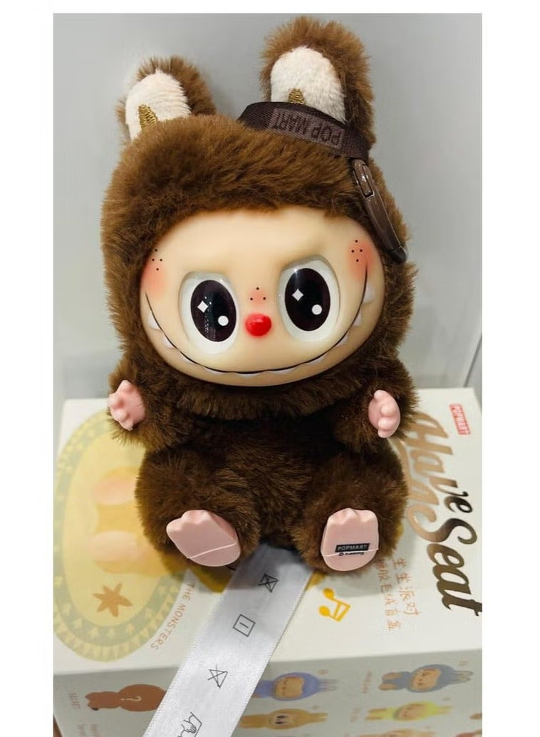 Cute Plush Animal Keychains Handbag Accessories  Blind Box Gift Set Labubu Style  - Image 2
