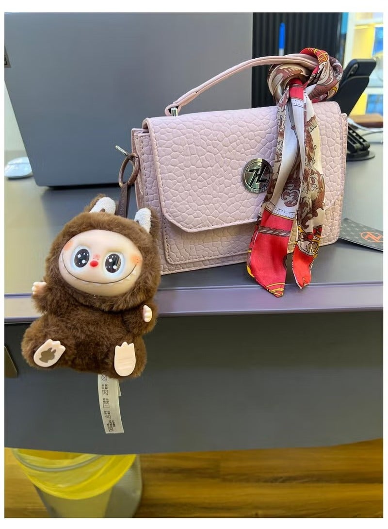 Cute Plush Animal Keychains Handbag Accessories  Blind Box Gift Set Labubu Style  - Image 3