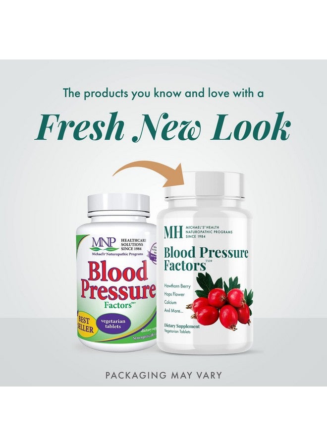 MICHAEL'S Health Naturopathic Programs Blood Pressure Factors - 180 Vegetarian Tablets, Pack of 2 - Provides Fluid Balance Support - Kosher - 120 Total Servings - Image 3