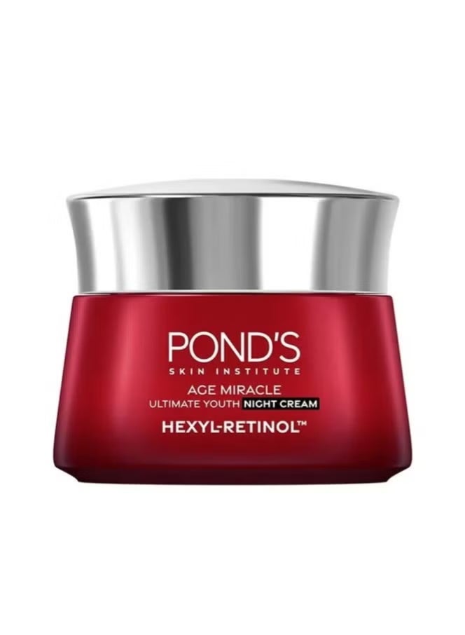 بوندس كريم إيج ميراكل ألتيميت يوث الليلي هيكسيل ريتينول 45 جرام - Image 2