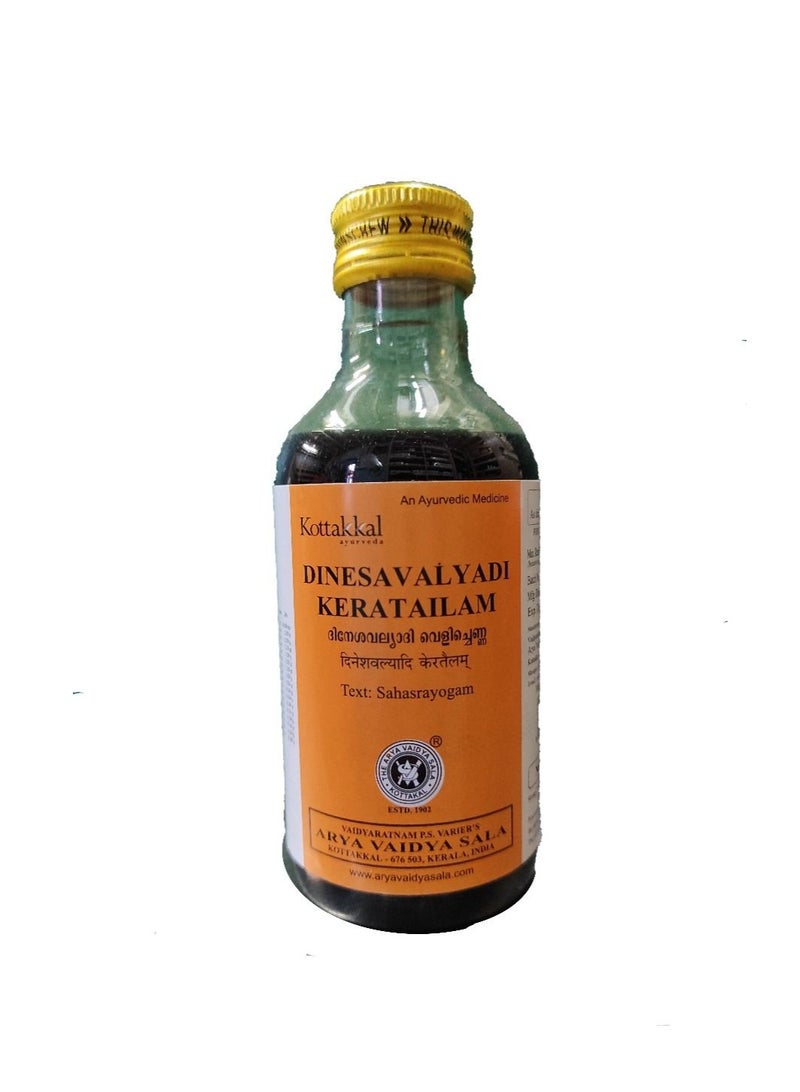 Kottakkal Ayurveda Dinesavalyadi Kera Tailam 200ml - Image 1