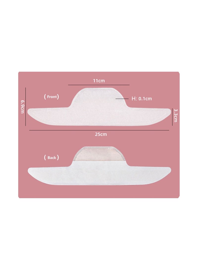 20Pack Disposable Collar Protector Self adhesive Shirt Sweat Pads for Shirts Collar Underarm Sweat Pads Shirt Neck Liner - Image 3