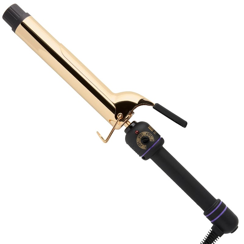 Hot Tools Pro Artist 24K Gold Extra Long Curling Iron/Wand | Long Lasting Defined Curls, (1-1/4 in) - Image 1