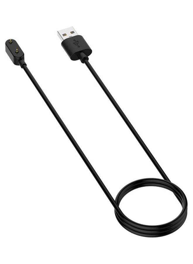 2-Piece Charging Cable for Huawei Watch Fit / Watch mini / Huawei Band 6 / Huawei Band 7 / HONOR Band 6 / Honor Watch ES Black/White - Image 3