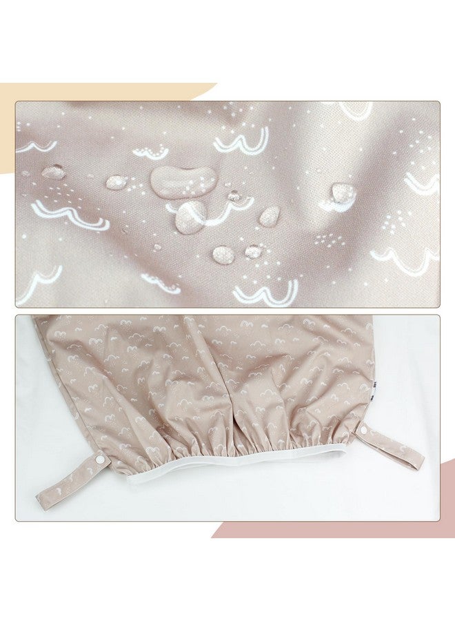 Mama Koala Pail Liner for Cloth Diapers, Reusable and Washable Waterproof Pail Liner with Strap for Diaper Pails, 2 Pack(P001) - Image 3