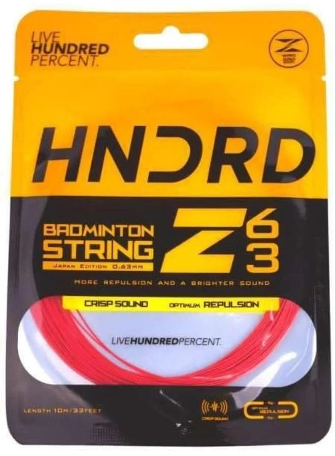 هندرد خيط تنس الريشة  زد أحمر