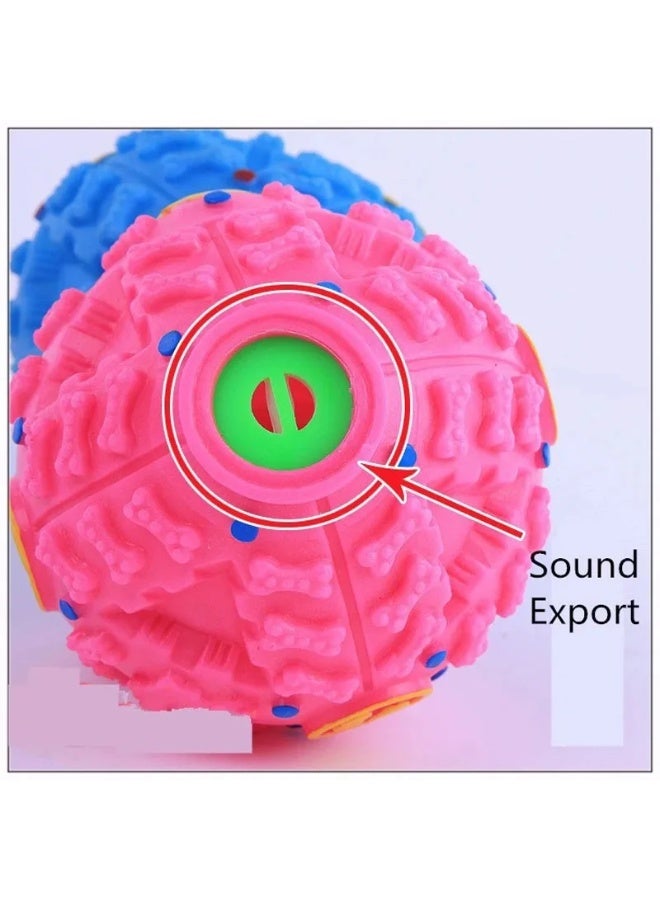 كرة تفاعلية لتوزيع المكافآت للكلاب – تصدر أصواتًا محفّزة – لعبة تدريبية ممتعة وآمنة - Image 2