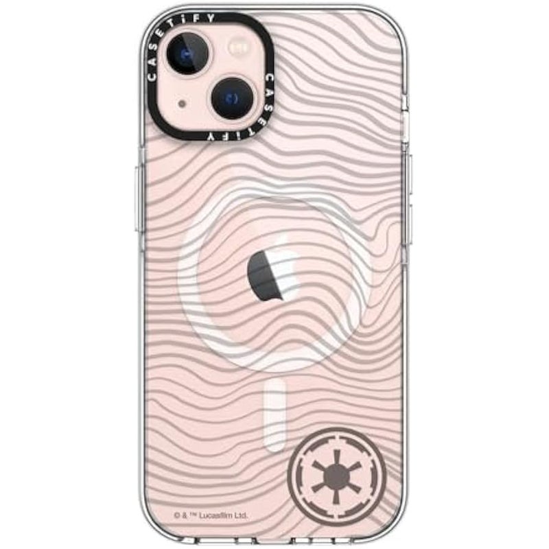 Casetify Clear iPhone 13 Case 【Mandalorian Co-Lab/Not Yellowing / 6.6ft Drop Protection/Compatible with Magsafe】 - Beskar Ingot - Clear - Image 1