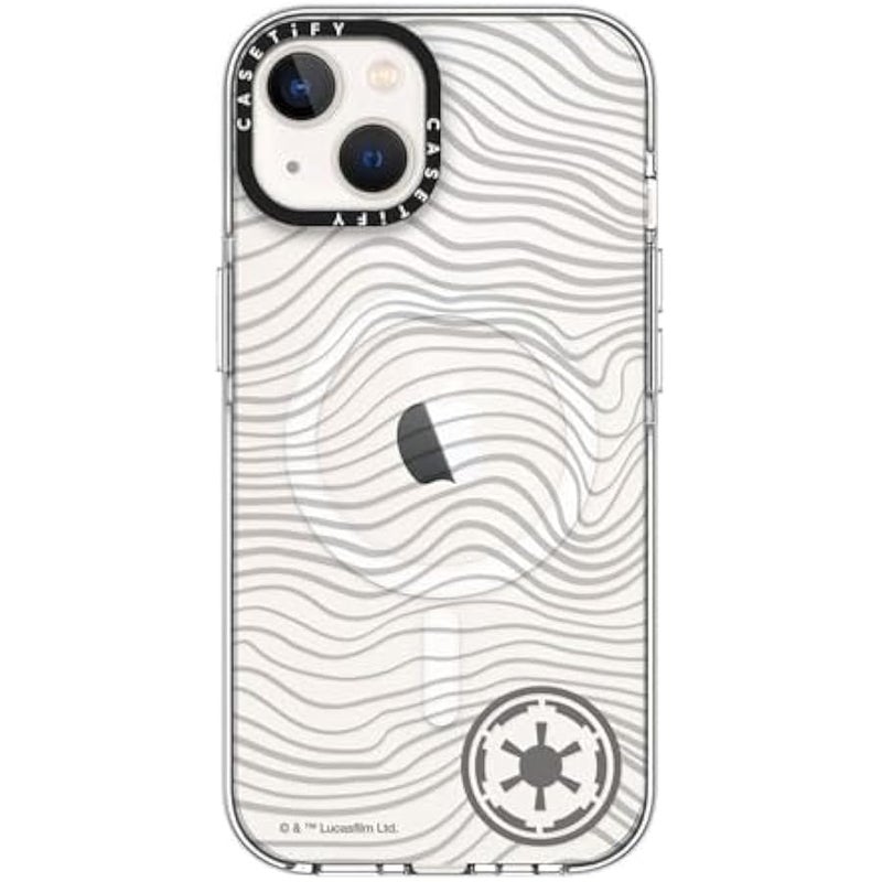 Casetify Clear iPhone 13 Case 【Mandalorian Co-Lab/Not Yellowing / 6.6ft Drop Protection/Compatible with Magsafe】 - Beskar Ingot - Clear - Image 2
