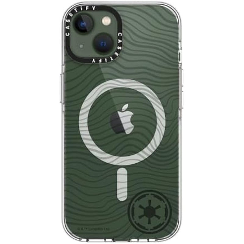Casetify Clear iPhone 13 Case 【Mandalorian Co-Lab/Not Yellowing / 6.6ft Drop Protection/Compatible with Magsafe】 - Beskar Ingot - Clear - Image 3