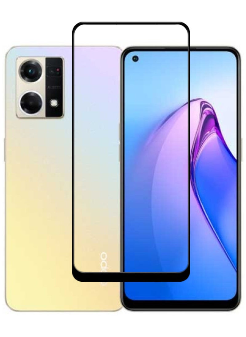 ACLIX Antistatic ESD Dustproof Premium Quality High Definition Tempered Glass Screen Protector Designed For Oppo Reno8 4G - Image 1