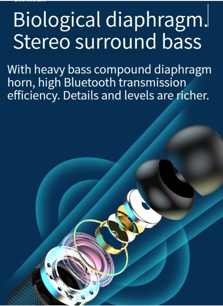 Generic Neck-mounted wireless Bluetooth headphones with long battery life neck-mounted in-ear music headphones  - Image 3