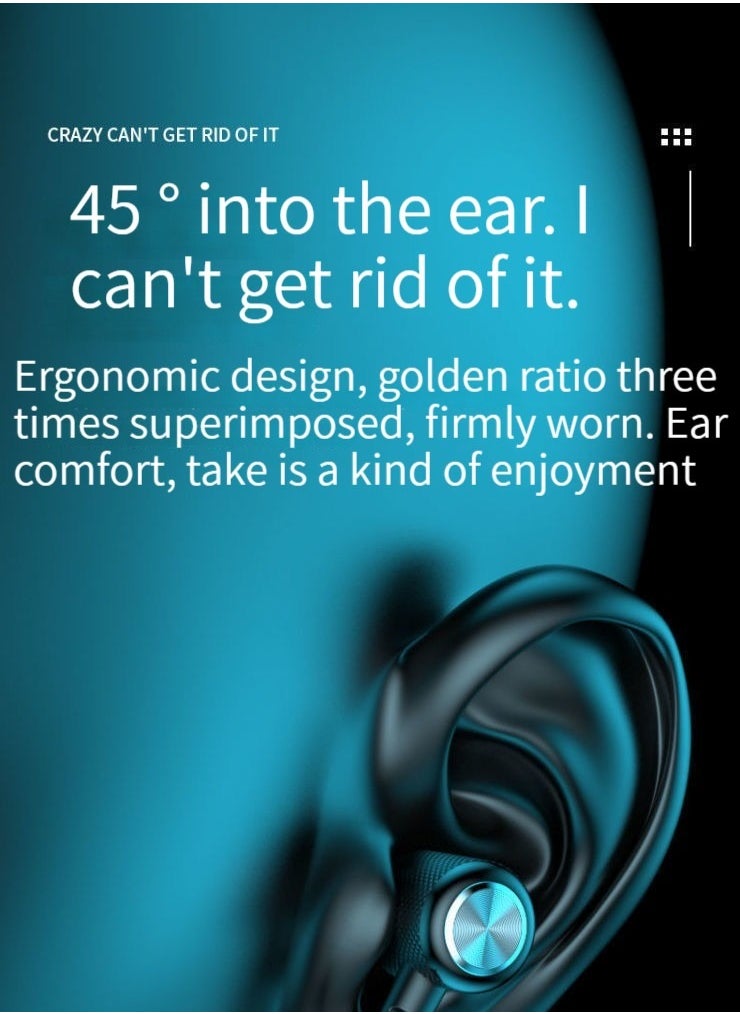 Generic Neck-mounted wireless Bluetooth headphones with long battery life neck-mounted in-ear music headphones  - Image 4