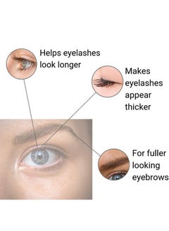 Organys Lash & Brow Booster Serum Gives You Longer Fuller Thicker Looking Eyelashes & Eyebrows. Bestselling Conditioner Stimulates The Appearance Of Growth & Regrowth. Natural Eye Lash Oil Free Enhancer  - Image 3