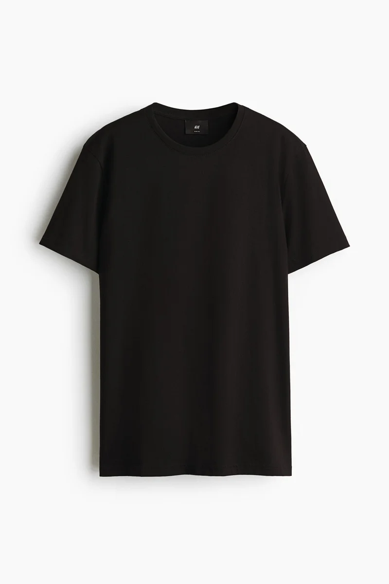 H&M  Slim Fit Pima cotton T-shirt for Men | Best Price UAE