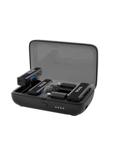 BOYA BOYALINK 2-Person All-in-One Wireless Microphone System with Interchangeable Connectors (2.4 GHz)  - Image 1