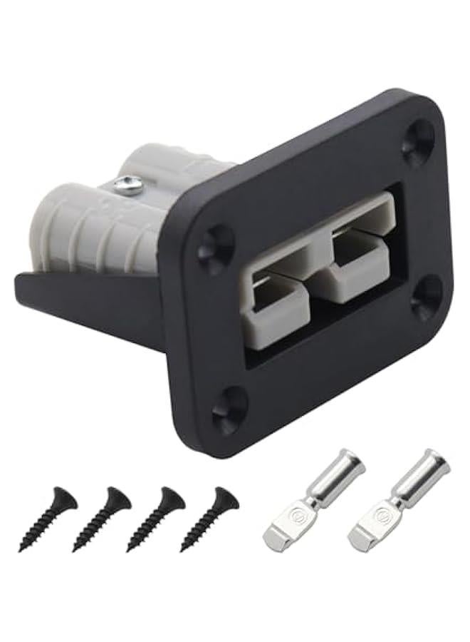 Flush Mount Recessed Plate for Andersons Plug Mounting Bracket Panel Cover for Caravans Campers 50Amp Connector Plug Kit Automotive Electronics  - Image 5