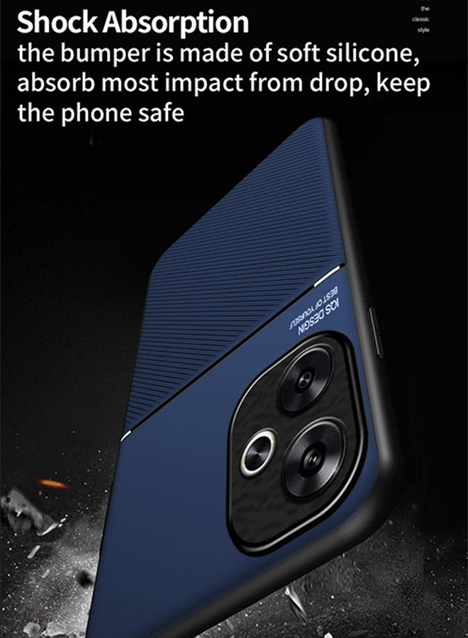 غطاء حماية واقٍ لهاتف Xiaomi Poco F6 5G باللون الأزرق للأعمال الراقية