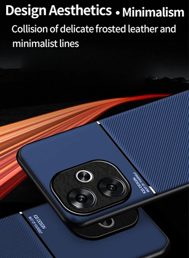 غطاء حماية واقٍ لهاتف Xiaomi Poco F6 5G باللون الأزرق للأعمال الراقية