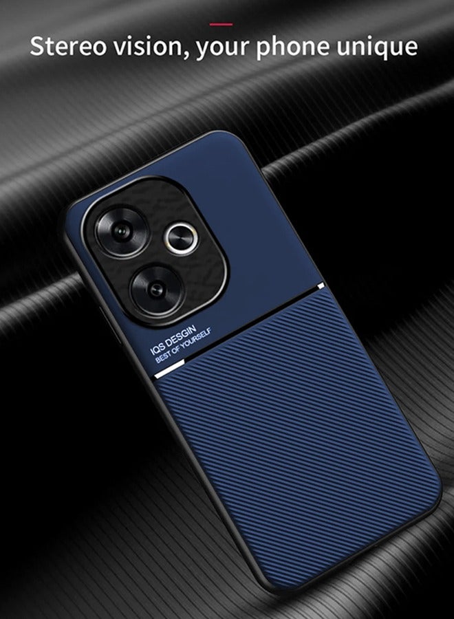 غطاء حماية واقٍ لهاتف Xiaomi Poco F6 5G باللون الأزرق للأعمال الراقية