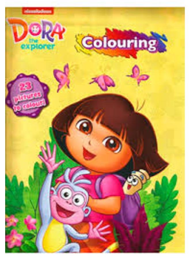 nickelodeon Dora The Explorer Coloring Book 