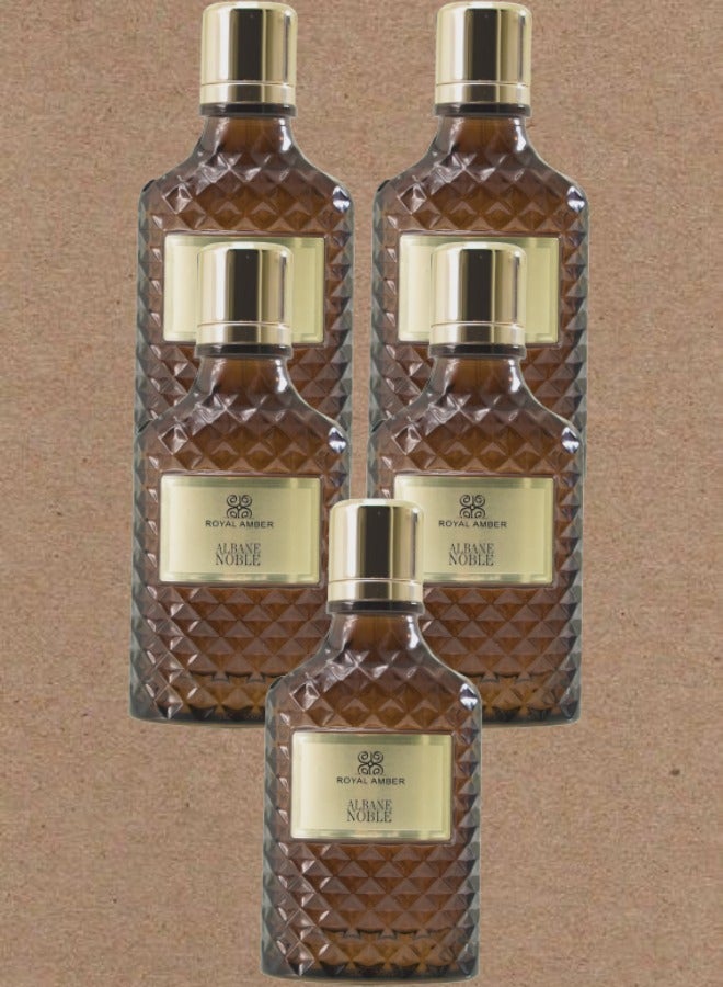 ألباين نوبل 5 قطع عطر رويال آمبر ألباني نوبل 100 مل - Image 1